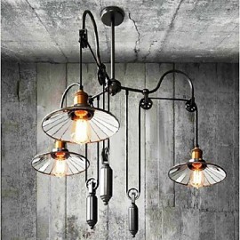 Vintage / Country Mini Style Painting Metal ChandeliersLiving Room / Bedroom / Dining Room / Study Room/Office / Kids Room / Game Room /