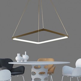 Modern Design/40W LED Pendant Light Squareness/Fit for Showroom,Living Room, Dining Room,office, Game Room, Kids Room