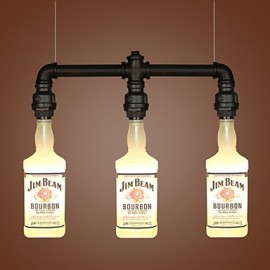 Mall Restaurant Glass Bottle Bottle Droplight