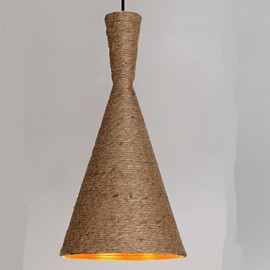 Retro restaurant chandelier B industrial Hemp