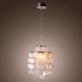 Max 60W Modern/Contemporary Mini Style Chrome Pendant Lights Living Room / Bedroom