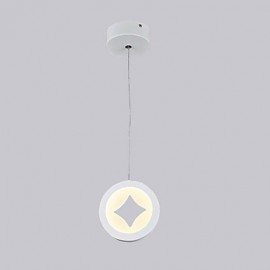 Acrylic Delicate 9W Led Pendant Lamp