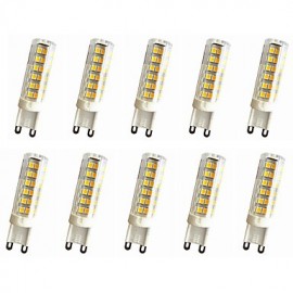 7W E14 / G9 / G4 LED Bi-pin Lights T 75LED SMD 2835 500-600LM Warm White / Cool White Decorative AC110 / AC220 V 10 pcs