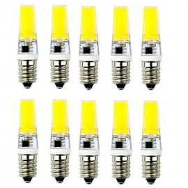 10PCS G9/E14 COB 1LED 540LM 6W Warm White / Cool White Decorative AC 220V LED Bi-pin Lights