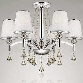 40w Modern/Contemporary Crystal Chrome Metal Chandeliers Bedroom / Dining Room / Study Room/Office / Hallway