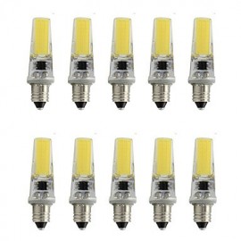 Dimmable E11 Mini Silica Gel Spot Light 2508 COB SMD 350Lm AC220V - 240V Warm White/Cool White (10 Pieces)