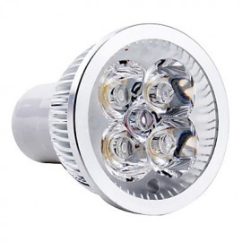 3W GU10 LED Spotlight MR16 4 High Power LED 150 lm Natural White AC 85-265 V