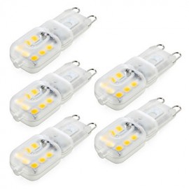 4W G9 LED Bi-pin Lights 14 SMD 2835 300-360 lm Warm White / Cool White AC 220-240 V 5 pcs