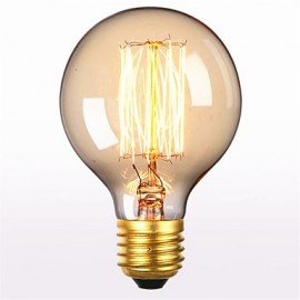 G80 E27 40W Retro Creative Art Personality Decorative Incandescent Lamp
