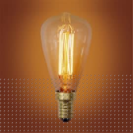 ST48 E14 40W Incandescent Vintage Light Bulb for Household Bar Coffee Shop Hotel (AC220-240V)