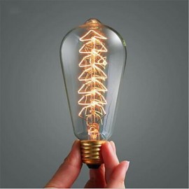 ST64 E27 40W Classic Christmas Tree Decoration Tungsten Incandescent Lamp