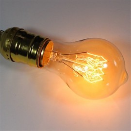 A19 E27 40W Incandescent Vintage Light Bulb for Household Bar Coffee Shop Hotel (220-240V)