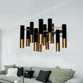 Modern/ Contemporary 13 Light Chandelier Single Tier Lamp for Living Room Dining Room Bedroom Light