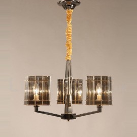 3 Light Modern/ Contemporary Single Tier Chandelier Light for Living Room, Bedroom, Dining Room Lamp