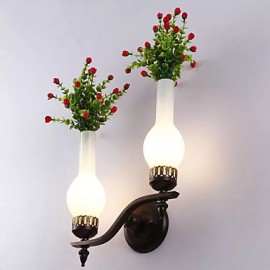 LED Integrated Modern/Contemporary Modern/Comtemporary Painting Feature for Bulb IncludedAmbient Light Wall Sconces