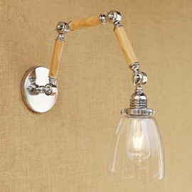 AC 110-130 AC 220-240 60 E26/E27 Country Retro Electroplated Feature for Swing Arm Eye ProtectionSwing Arm Lights