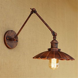 AC 110-130 AC 220-240 40W E26/E27 Rustic/Lodge Country Retro Painting Feature for Mini Style Swing Arm Bulb IncludedAmbient LightSwing