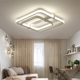 2 Rings Modern/Contemporary LED Integrated Living Room,Dining Room,Bed Room PVC Flush Mount