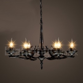 Industrial Style Steel Lighting Living Room, Study, Dining Room, Clothing Store, Coffee Store, Hotel Pendant Chandelier Light