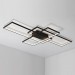 LED Modern /Comtemporary Alumilium Painting Ceiling Light Flush Mount Wall Light with Remoter Dimmer for Living Room Bed Room - Also Can Be Used As Wall Light