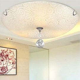 Max 40W Crystal Flush MountLiving Room / Bedroom / Dining Room / Kitchen / Study Room/Office / Kids Room / Entry / Game Room / Hallway /