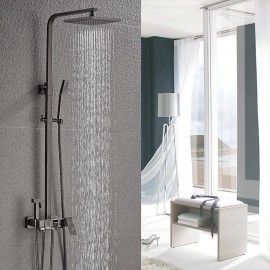 Body Jet Massage pullout Rainfall Shower Electroplated Shower Tap