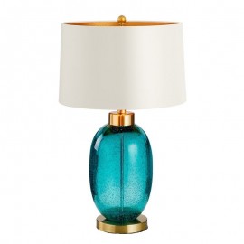 Modern Colored Glaze Table Lamp Bubble Desk Decor Lamp