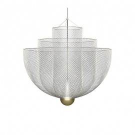Nordic Grid Designer Creative and Unique Shape Art Decorative Pendant Light for Dining Room