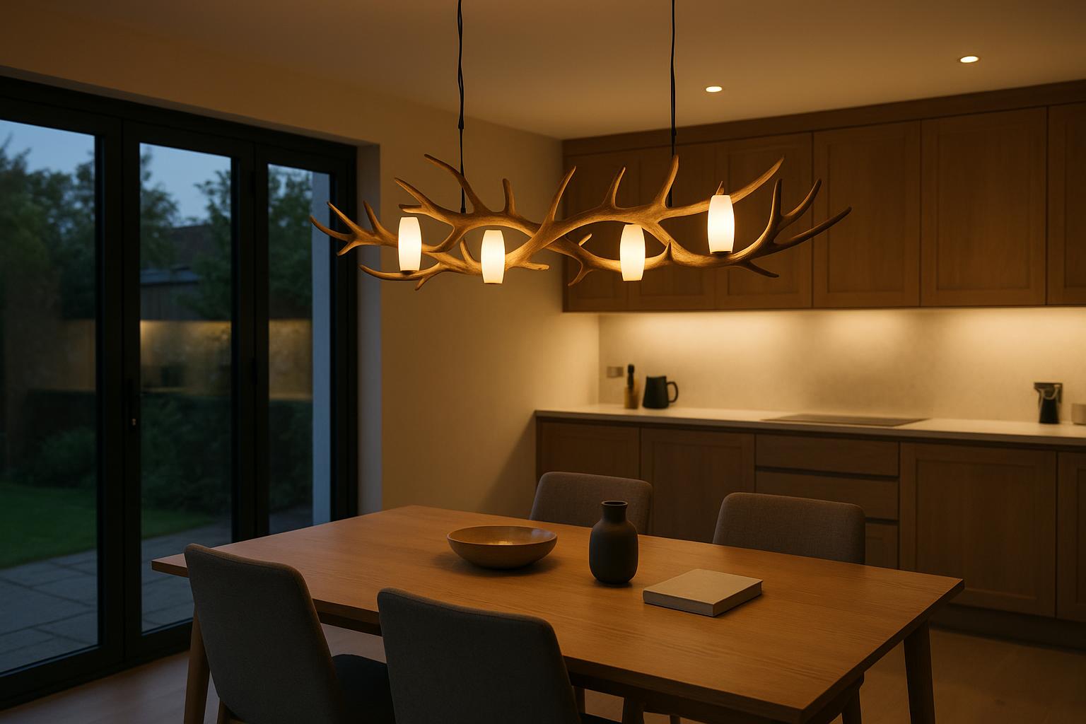 Beyond the Lodge: Antler Pendant Light Ideas for British Homes