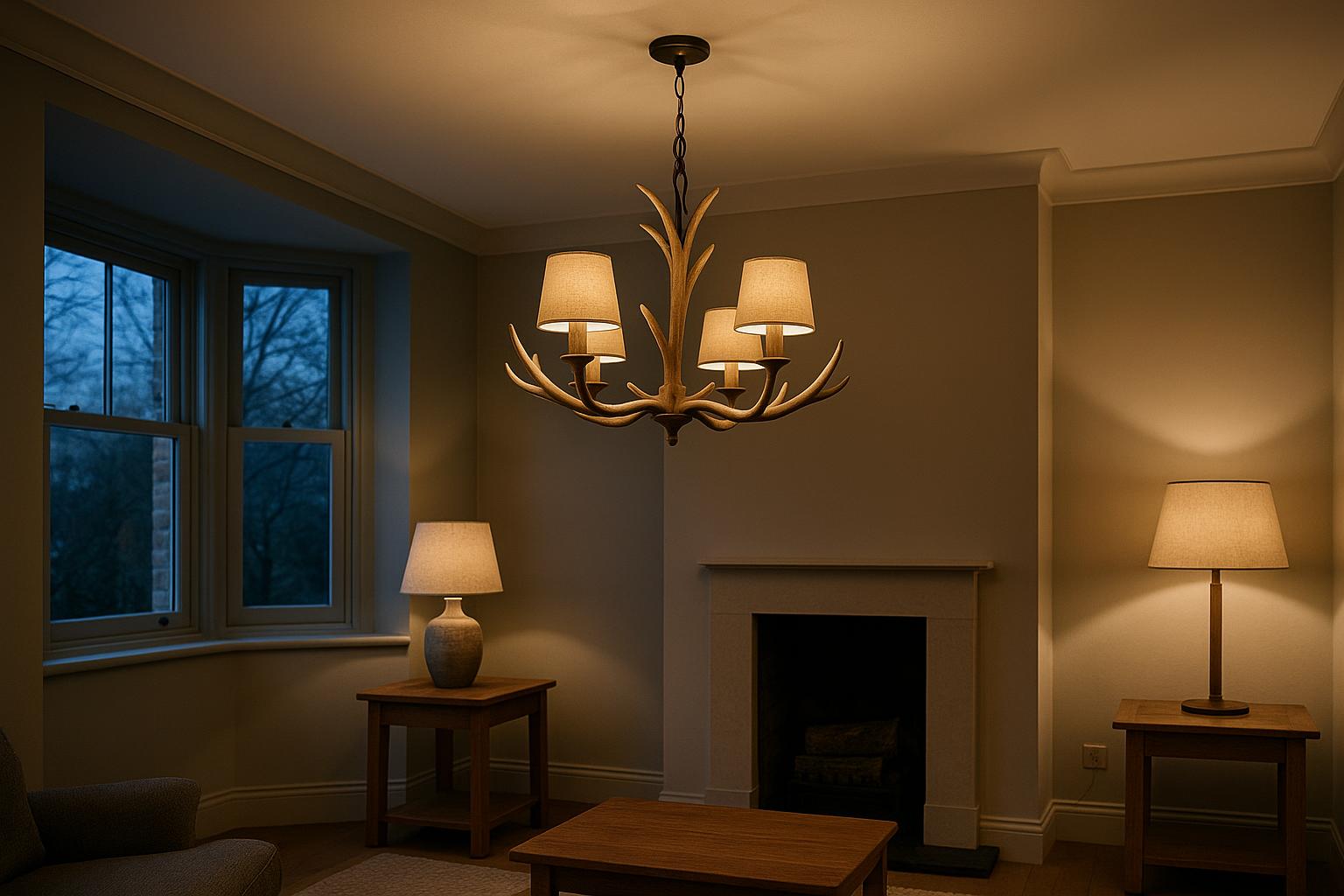 The Room Test for Antler Pendant Lights: Scale, Drop and Glare