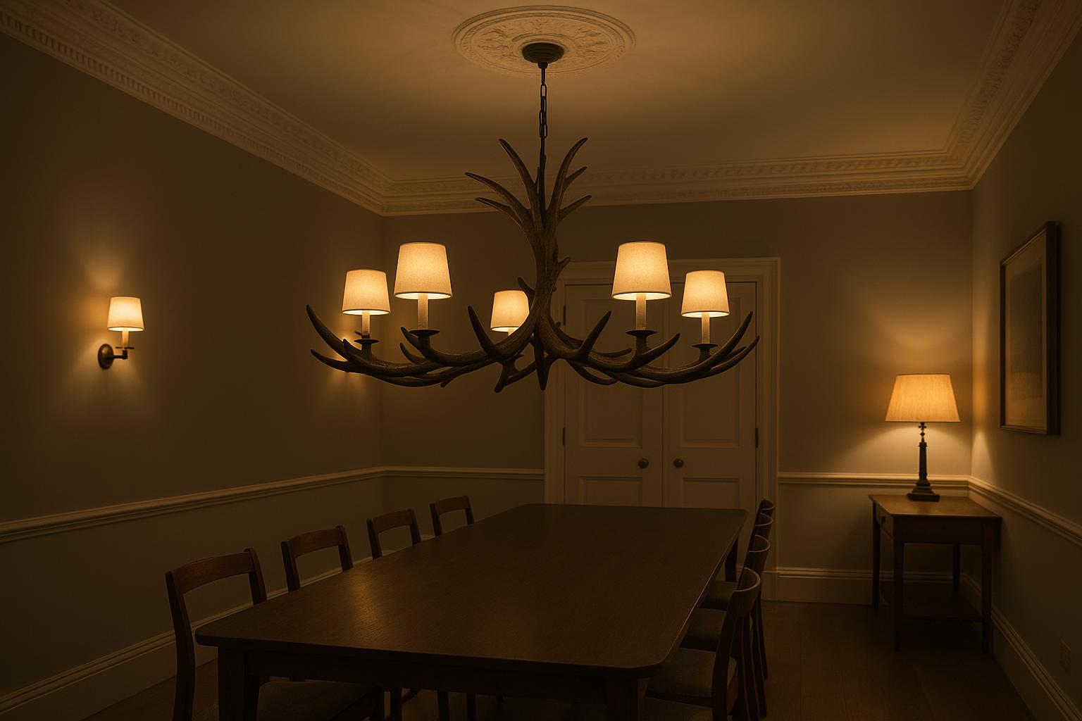 Room First, Antlers Second: Placing a Sculptural Pendant