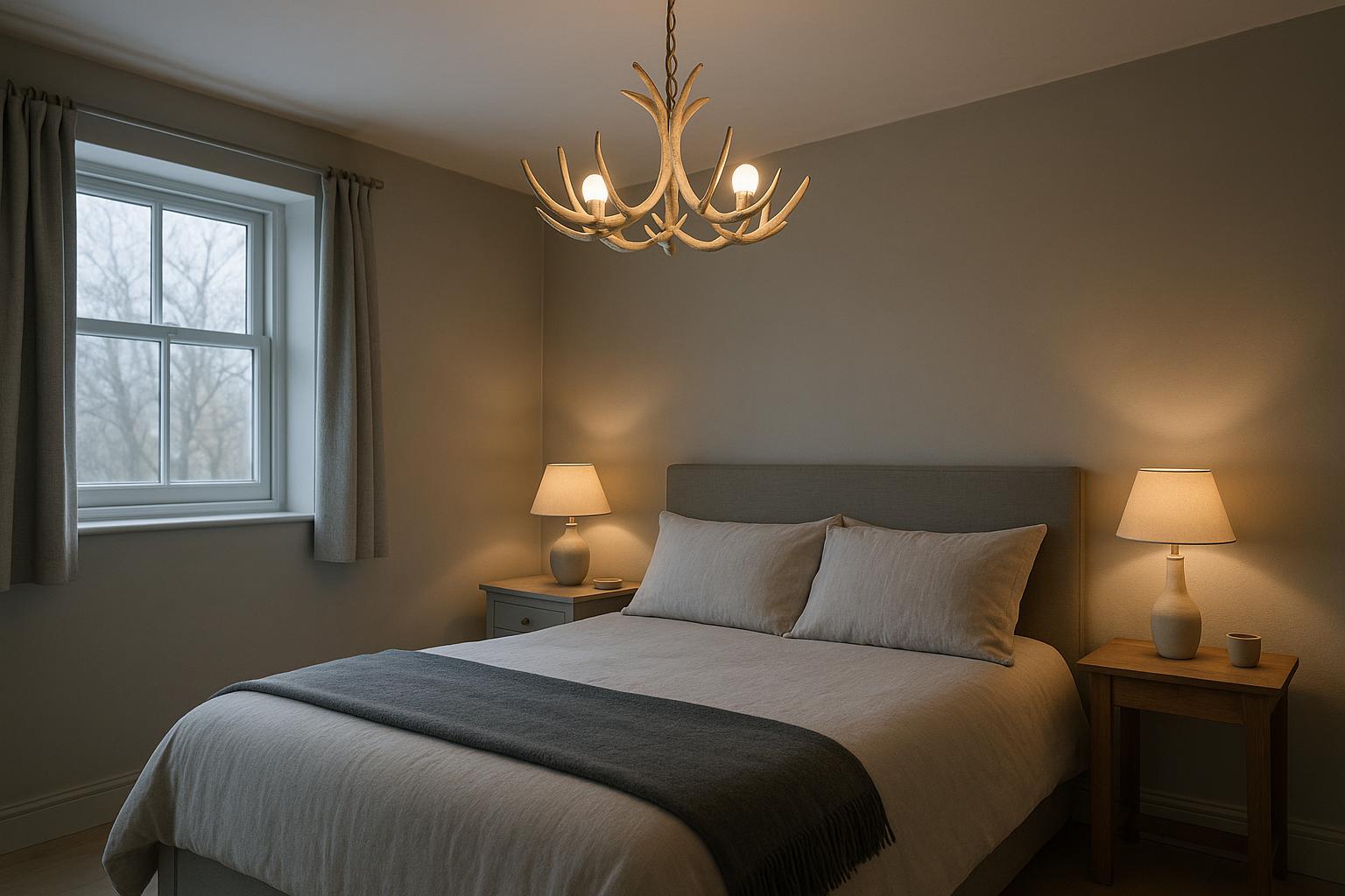 Fitting Small Antler Pendant Lights into Everyday Rooms