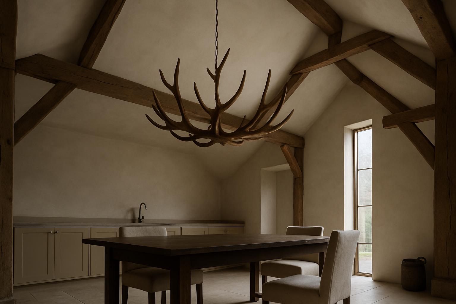 How to Make an Antler Pendant Feel Architectural, Not Themed
