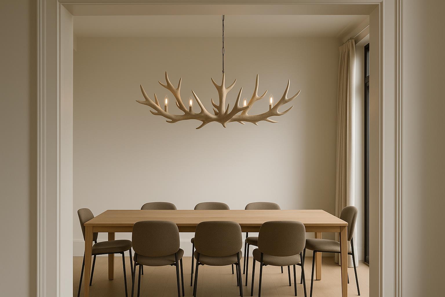 Antler Pendant Lights Without the Lodge Theme