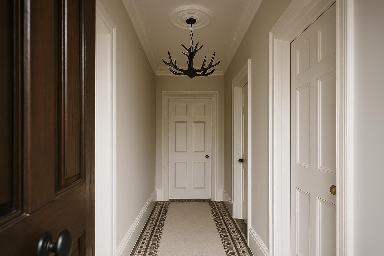 Room to Branch Out: Sizing an Antler Pendant for a Hallway