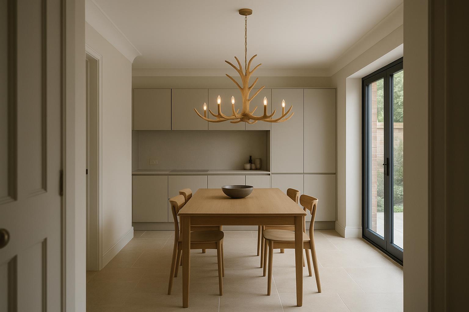 Room First, Antlers Second: Placing a Sculptural Pendant