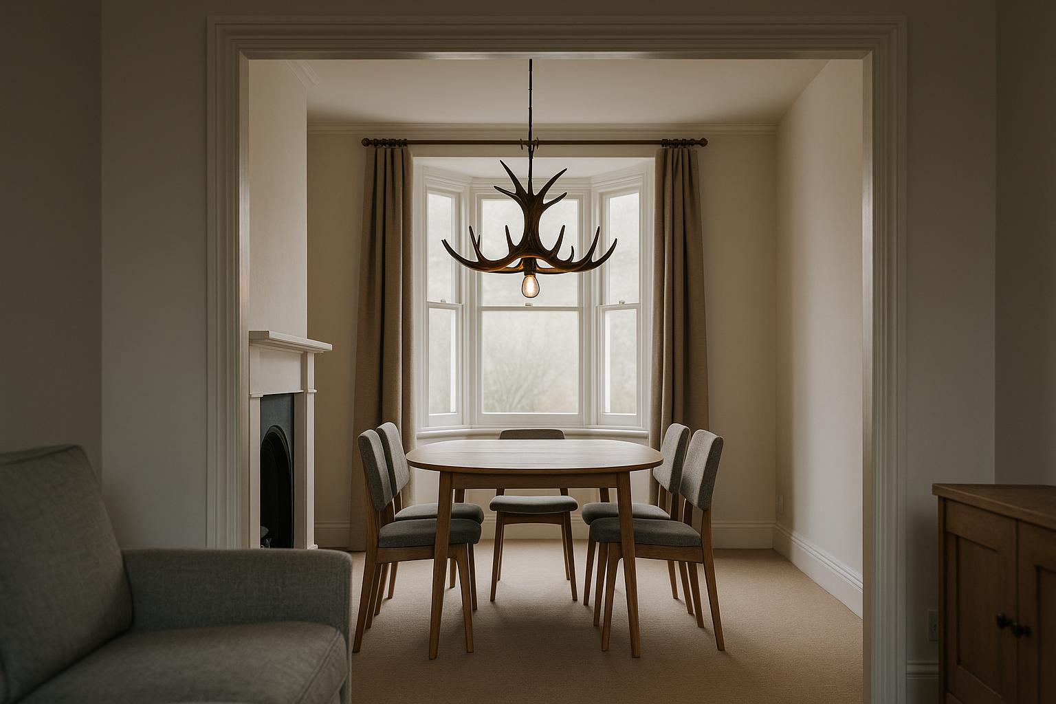 Fitting Small Antler Pendant Lights into Everyday Rooms