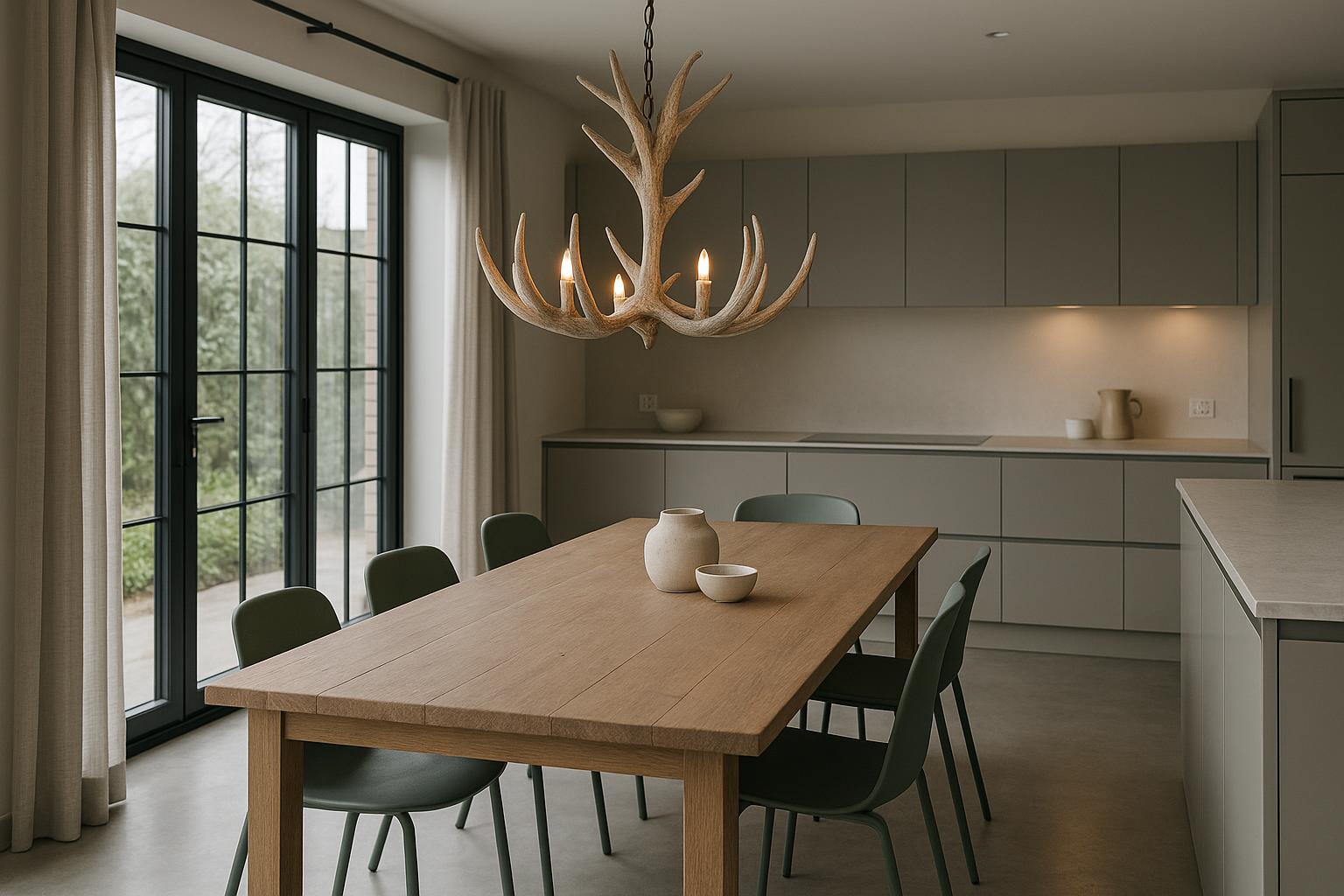 Where Antler Pendants Belong in a British Interior